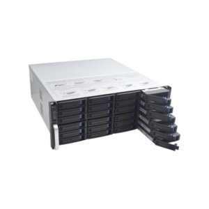 NVR 12 Megapixel (4K) / 256 canales IP / 24 Bahías de Disco Duro / 4 Puertos de Red / Soporta RAID con Hot Swap / NVR