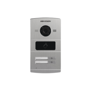 Frente de Calle IP 1.3 Megapixel / Lector de Tarjetas MIFARE para Función de Acceso / Metal / Sistema de 2 Apartamentos / Interfaz WEB para configuración