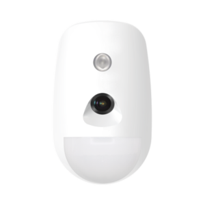 (AX PRO) Detector PIR Interior con Cámara Inalámbrica  / Inmunidad a Mascotas / Rango de Detección de 12 mts / Angulo de 85.9° de Cobertura