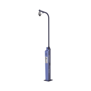 Estación de Pánico con Intercomunicador IP y Soporte para Camara y/o PTZ