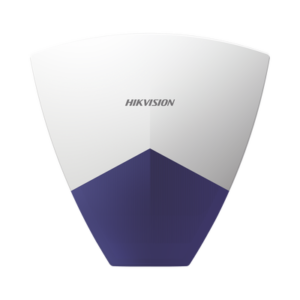 Sirena Inalámbrica con Estrobo para Exterior / Compatible con Panel de Alarma HIKVISION / 110 dB