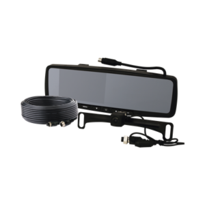 Sistema alámbrico de cámara y monitor de 4.3 pulgadas, Incluye cámara para placa de  170°