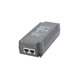 Inyector PoE, 1 Gbps, 60 W, 55 Vcd, 100-240 Vca, Cable CA