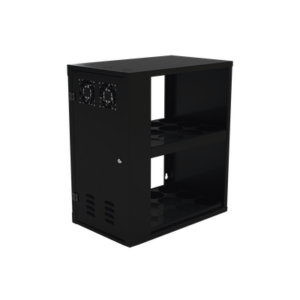 Gabinete de Pared con Alimentación para 24 Cargadores individuales.