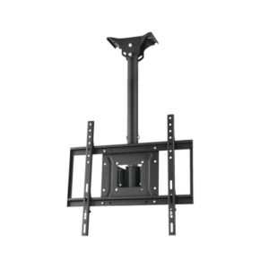 Montaje de techo universal para monitores de 23 a 47", carga maxima 40kg, Vesa 400x400.