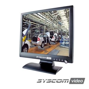 Monitor 19'' HD LEDs para CCTV profesional (aspecto 4:3) diseñado para soluciones HD megapixel, entradas de video HDMI, VGA y BNC