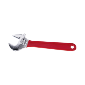 Llave perico ajustable de 10" con mango de plástico