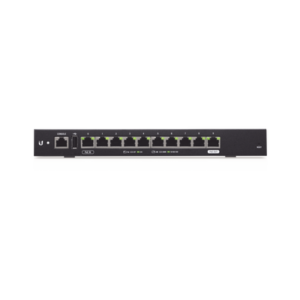 EdgeRouter 10X, con 10 puertos 10/100/1000 Mbps, con PoE Pasivo 24 V Passthrough
