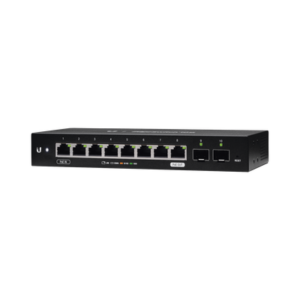 EdgeSwitch 10X Administrable de 8 Puertos Gigabit, PoE Passthrough + 2 Puertos SFP