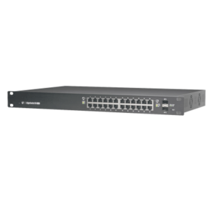 Switch EdgeMAX Administrable de 24 Puertos Gigabit con PoE+/PoE Pasivo 24V + 2 Puertos SFP, 500 W