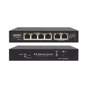 Switch PoE / 100 Metros PoE / 4 puertos 802.3af /at  10/100/1000 Mbps + 2 puerto uplink