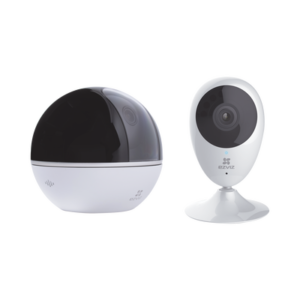 Kit de Camaras WiFi, Incluye 1 Pieza EZ-MINO y 1 Pieza C6TC / Audio de Dos Vías / Detección de Movimiento / Ranura para Memoria / C6TC Con Seguimiento Inteligente