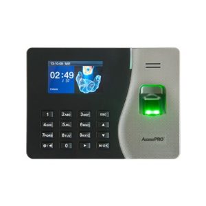 Lector de Huella con Teclado para Control de Asistencia, 500 Huellas, Genera Reporte por USB en Excel