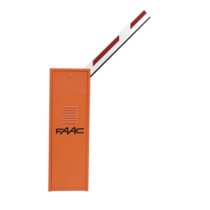 Barrera FAAC 620 con Pluma Rectangular sin Iluminación / Hidráulica de uso Intensivo / Hasta 2 Millones de Ciclos antes de Presentar una Falla Severa