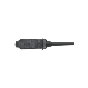 Conector de Fibra Óptica pre-pulido OptiCam SC Simplex, Multimodo 50/125 OM2, Color Negro