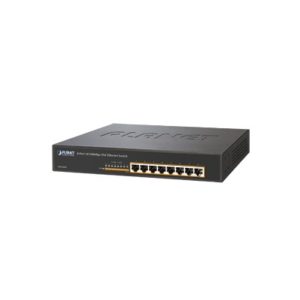 Switch PoE de 8 Puertos PoE 802.3af a 10/100 Mbps.
