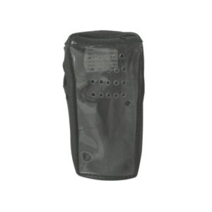 Funda de piel con frente transparente para IC-F14/S, IC-F24/S, IC-F3021/S/T, IC-F4021/S/T, IC-F33G/S/T, IC-F43G/S/T/TR.