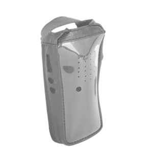 Funda Reforzada de Piel con visor frontal transparente en TK-2202, TK-2212, TK-2302, TK-2402, NX-240, TKD-240.