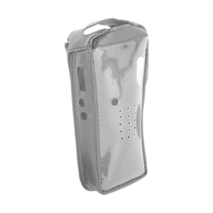 Funda Reforzada de piel con frente transparente para radios TK-2212, TK-2212L, TK-3212 y TK-3212L.