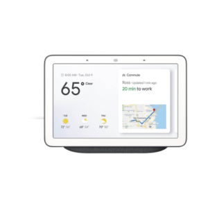 Nest Hub con pantalla inteligente de 7" y Asistente de Google, Negro