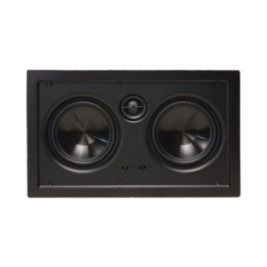 Serie Ghost HT  en la pared, woofers dobles de polietileno inyectado de 5in , tweeter de seda suave de 1in , 5-100W, 8ohms