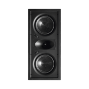 Ghost HT™ Altavoz LCR de pared, woofers dobles de polipropileno inyectado de 6 1/2 ", tweeter de seda suave de 1", 5-125 vatios, 8Ω
