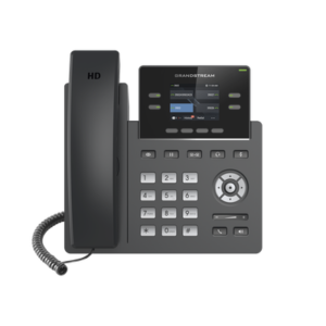 Teléfono IP Grado Operador, 2 líneas SIP con 2 cuentas, pantalla a color 2.4", PoE, codec Opus, IPV4/IPV6 con gestión en la nube GDMS