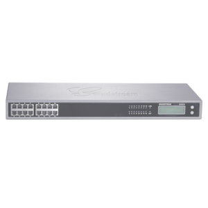 Gateway VoIP GrandStream ATA de 16 puertos FXS + 1 puerto TELCO de 50 pins, p/montaje en rack