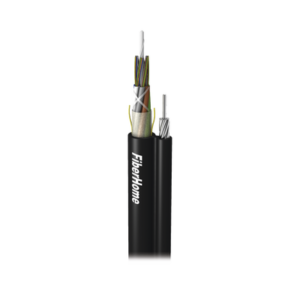 Carrete de 4 km de Fibra Óptica Aérea Figura 8 G.652D, Monomodo de 24 Hilos, Exterior, Span 100, Loose Tube