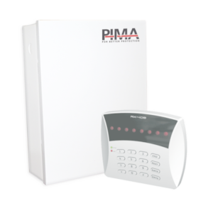 Kit de Alarma de 6 zonas y teclado LED 6 Zonas. Triple comunicador RADIO/Teléfono/GSM. Incluye gabinete