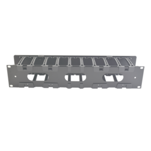 Organizador de Cable Horizontal RouteIT, Sencillo, Para Rack de 19in, 4in de profundidad, 2UR