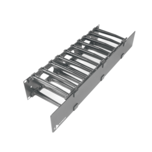 Organizador de Cable Horizontal RouteIT, Sencillo, Para Rack de 19in, 6in de profundidad, 2UR