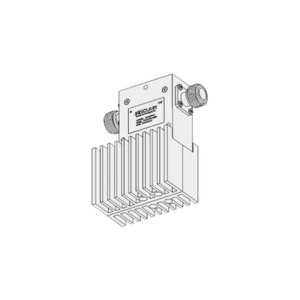 Aislador de Etapa Sencilla, 380-415 MHz, Banda Ancha de 35 MHz, Carga de 60 Watt, N Hembra, 125 Watt.