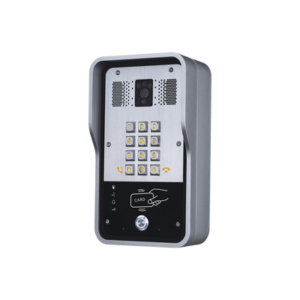Video Portero SIP Con Cámara, 1 Relevador Integrado, Onvif y lector de tarjetas RFID para acceso
