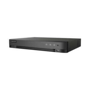 DVR 8 Megapixel / 4 Canales TURBOHD + 4 Canales IP / 1 Bahía de Disco Duro / Audio por Coaxitron / Detección de Rostros