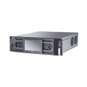 NVR 12 Megapixel (4K) / 64 Canales IP / 16 Bahías de Disco Duro / 4 Tarjetas de Red / Soporta RAID con Hot Swap / HDMI en 4K