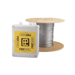 Kit de Cable Sensor Perimetral IRONCLAD para Cercas Ciclónicas / 152 METROS / 1 ZONA / Sin Falsas Alarmas por Viento / TODO Incluido