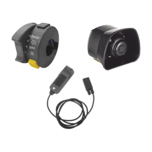 Kit Para Motocicleta FEDERAL SIGNAL , Sirena/Bocina de 30 Watt, Controlador y Micrófono