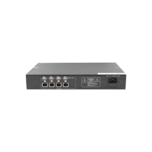 Kit de 4 canales de para transmisión de ALIMENTACION ( de 36 Vcd a 12Vcd )  y VIDEO (HD-TVI) a distancias de hasta 250 mts.