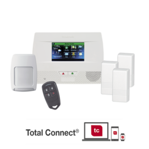 Panel de Alarma Inalambrico Autocontenido con Pantalla Touch L5210, integrable a casa inteligente usando servicio de Total Connect