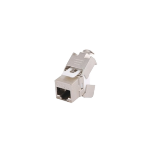 Módulo Jack Keystone Cat6 Blindado (STP) sin herramienta (toolless)