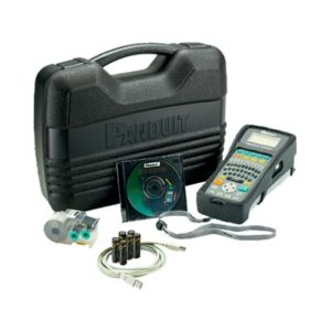 Kit de Impresora Etiquetadora, Para Identificación de Cables, Componentes y Equipos de Seguridad, Con Teclado Qwerty, de Transferencia Térmica, con Adaptador AC