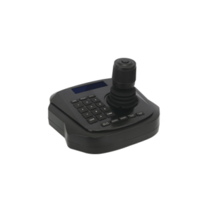 Teclado controlador PTZ IP  con pantalla LCD, joystick y puerto Ethernet