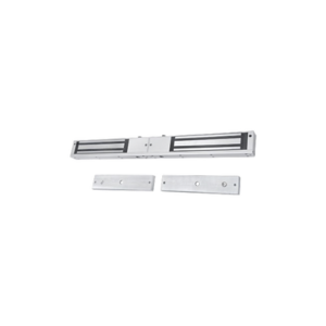 Chapa Magnética Doble para Aplicación en Puertas de Doble Hoja /  600 lbs  c/u