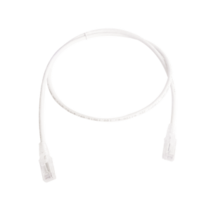 Patch Cord MC6 Modular Cat6 UTP, CM/LS0H, 3ft, Color Blanco, Versión Bulk (Sin Empaque Individual)