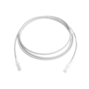 Patch Cord MC6 Modular Cat6 UTP, CM/LS0H, 7ft, Color Gris, Versión Bulk (Sin Empaque Individual)