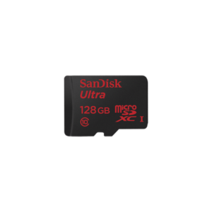 Memoria microSD de 128GB clase 10 de 80MB/s
