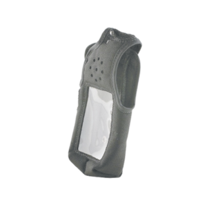 Funda de Nylon, clip metálico p/ cinto, correa-broche y visor frontal-DTMF / IC-F3161T/D, IC-F3261T/D, IC-F3360DT.