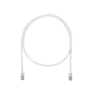 Cable de parcheo UTP Categoría 5e, con plug modular en cada extremo - 6 m. - Blanco Mate