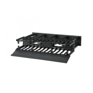 Organizador de Cables Horizontal NetManager, Doble (Frontal y Posterior), Para Rack de 19in, 2UR